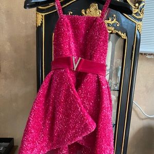 Portia and Scarlett high low pink fuschia dress size zero
